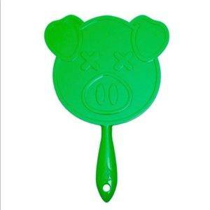 Jeffree Star x Shane Dawson Green glitter pig mirror. Barely used, no box